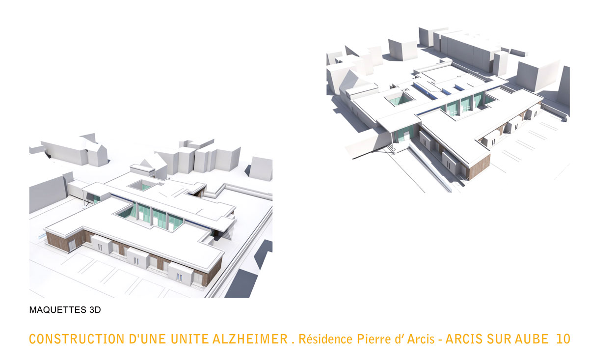 Maison de retraite «Résidence Pierre d'Arcis» - construction d'une Unité Alzheimer