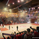 salle de basket à Illkirch-Graffenstaden dans le Bas-Rhin