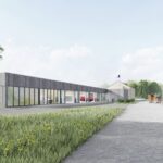Thaon-les-Voges 2025 - centre d'Incendie et de Secours - IOEW Architecture - perspective