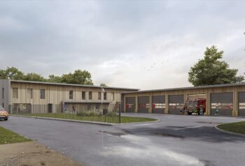 Thaon-les-Voges 2025 - centre d'Incendie et de Secours - ASP Architecture - vue extérieure